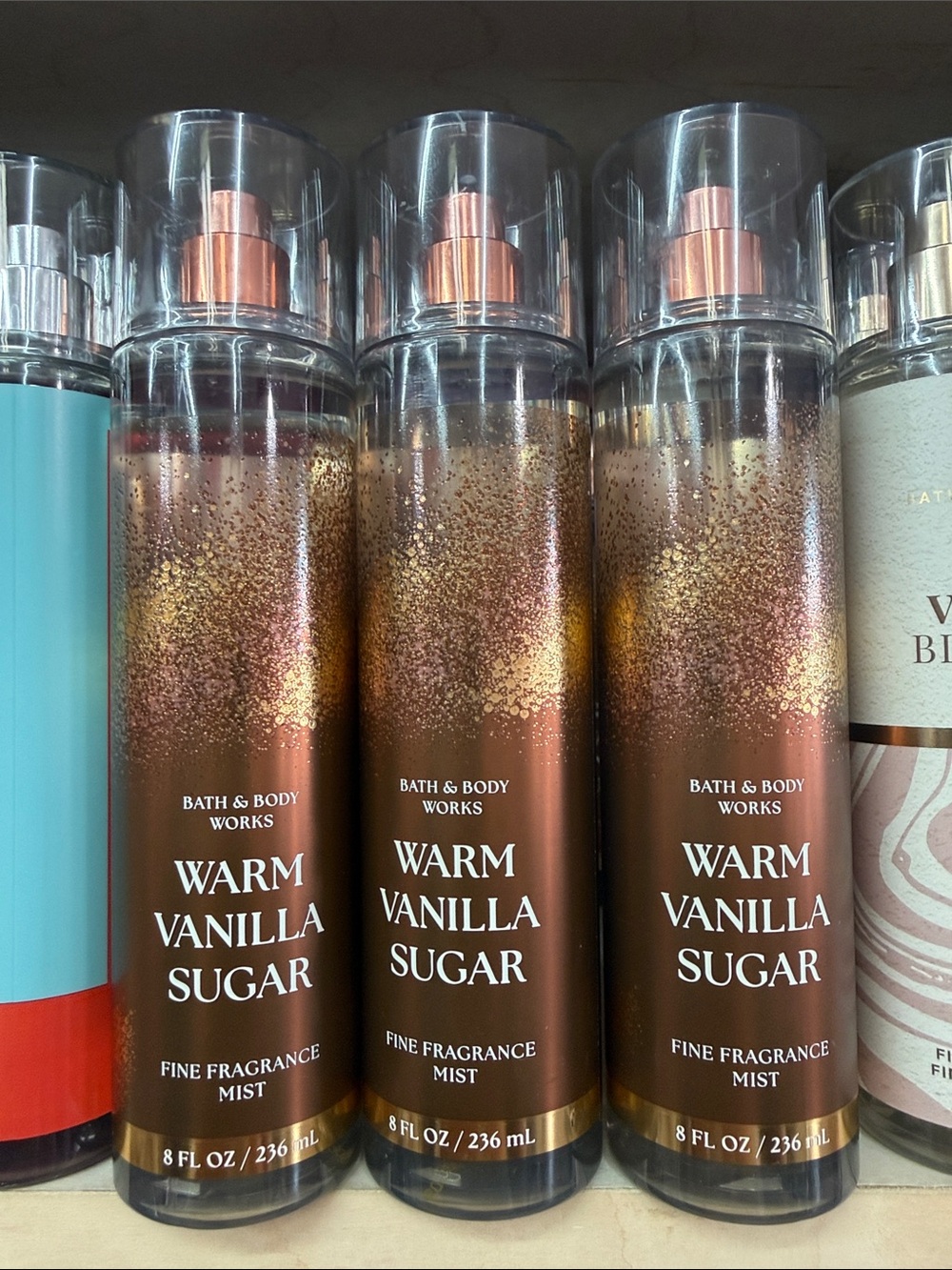 - Warm vanilla sugar